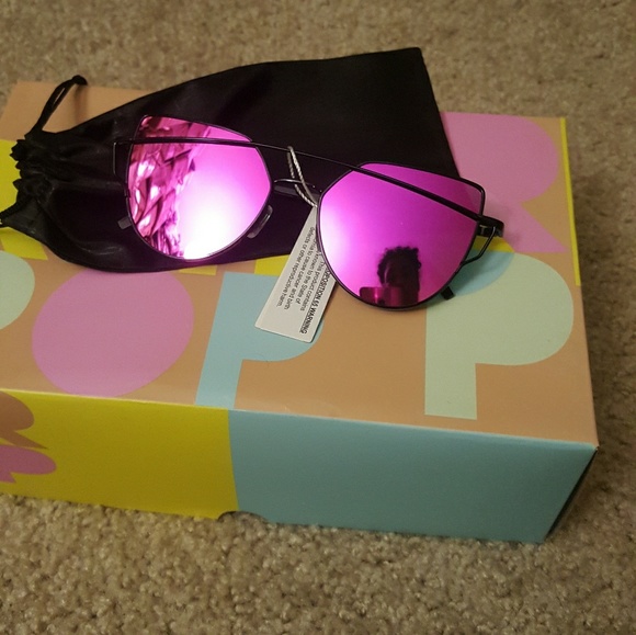 Cat eyes mirrorred sunglasses fashi trend  Sunglas - Picture 4 of 6